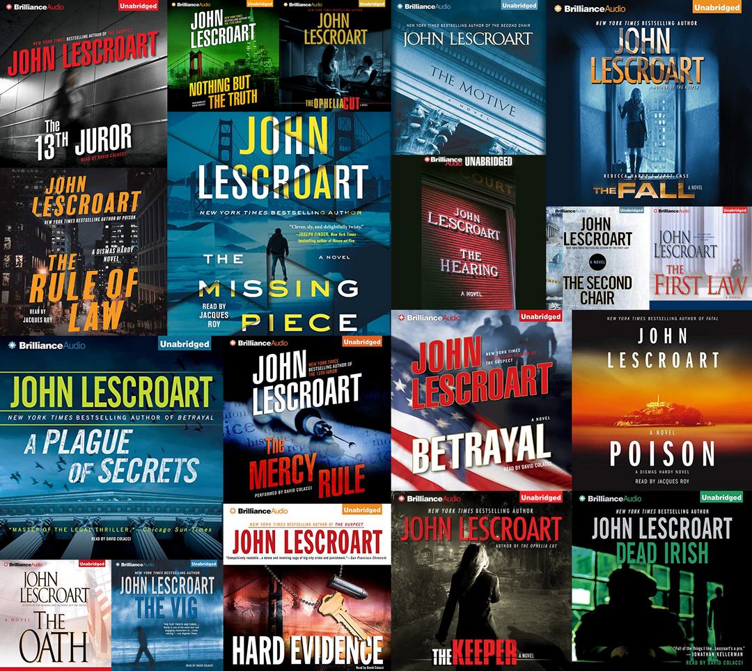John Lescroart - Dismas Hardy Audio Book Series (19 titles on USB or DVD)