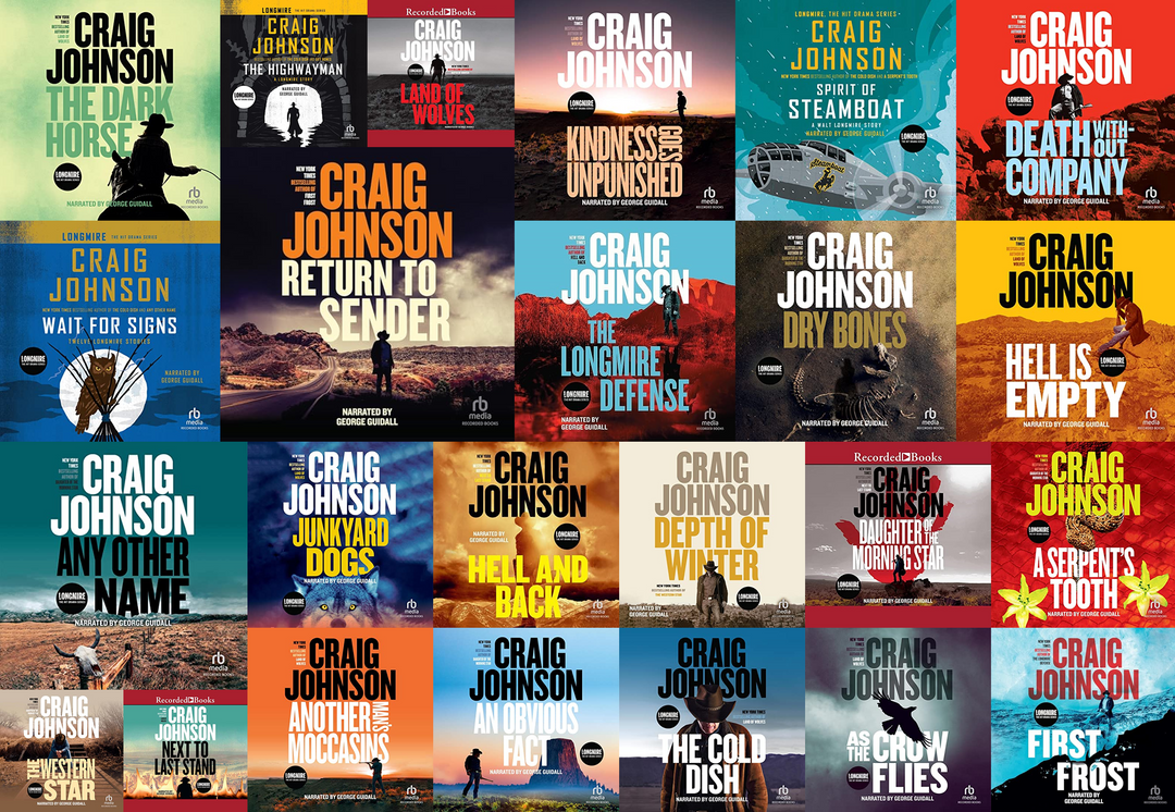 Craig Johnson's Walt Longmire Mysteries (24 Unabridged Audiobooks)