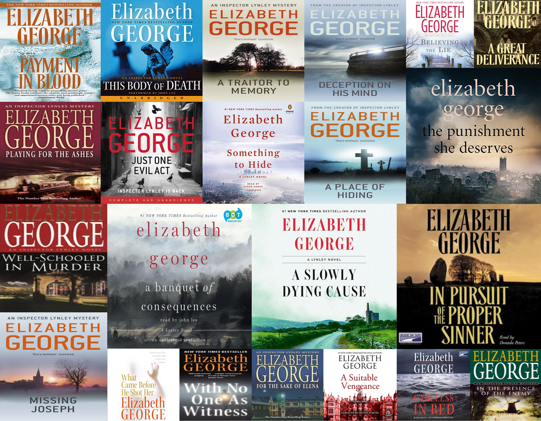 Elizabeth George's Inspector Lynley Series (22 MP3 Audiobooks)