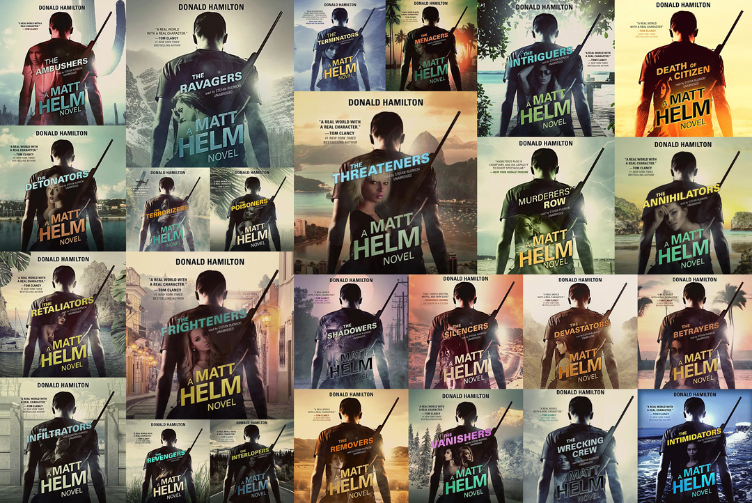 Donald Hamilton - Matt Helm Series (26 MP3 Audiobooks)