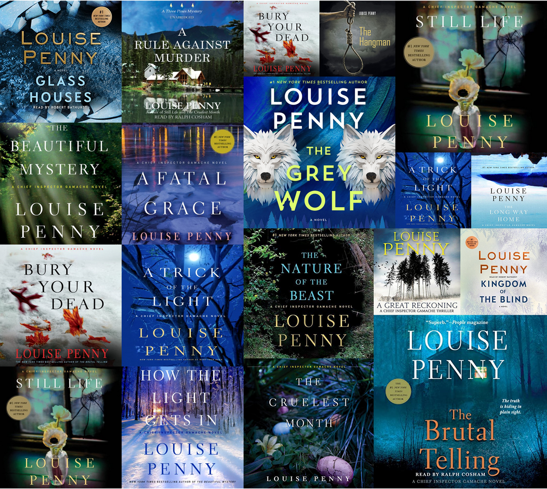 Louise Penny - Chief Inspector Gamache Audiobook Series (20 MP3 Audio books)