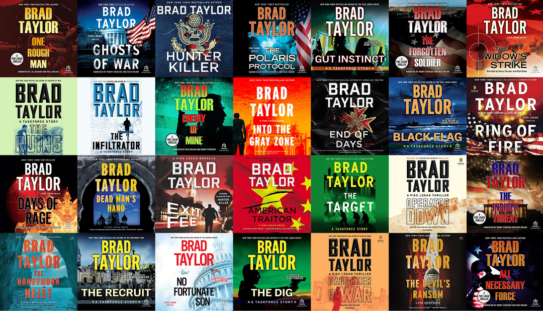 Brad Taylor's Pike Logan Audio Book Series (28 Unabridged MP3 Audiobooks)