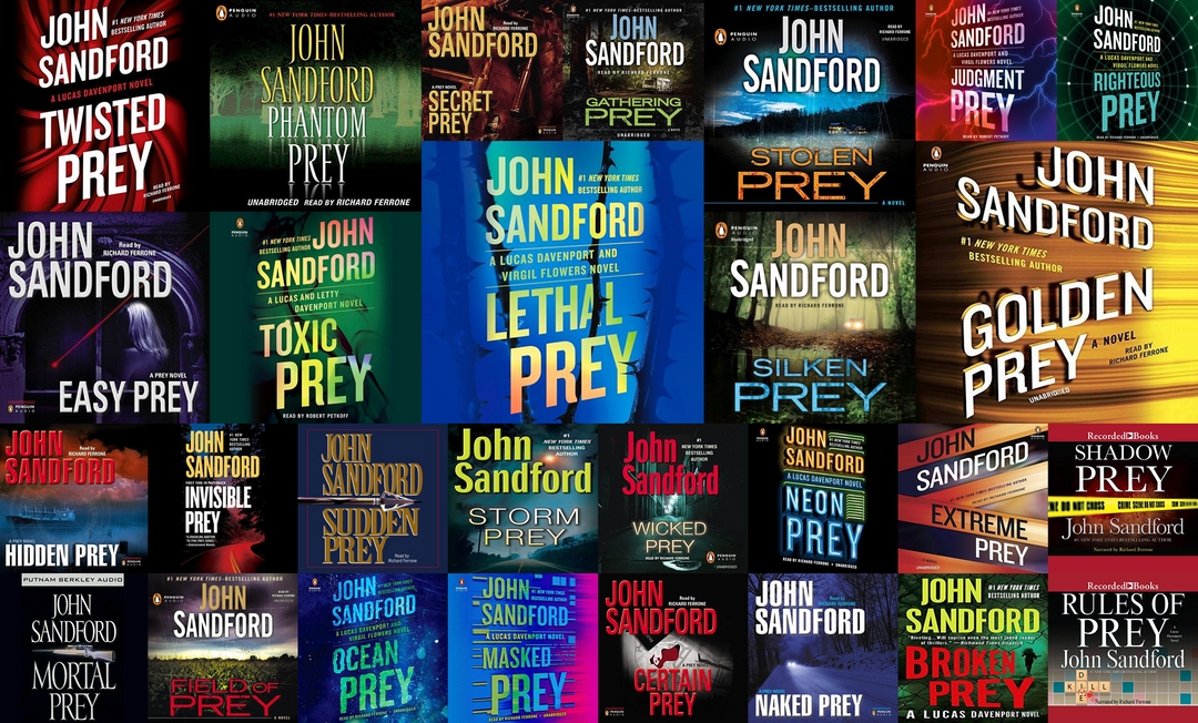 John Sandford's Lucas Davenport/Prey Series (35 MP3 Audiobooks)