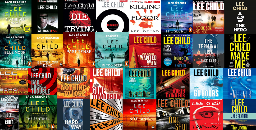 Lee Child's Jack Reacher Series (33 MP3 Audiobooks)