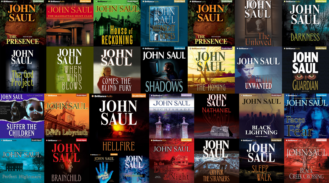 John Saul Audiobook Collection (28 MP3 Audiobooks)