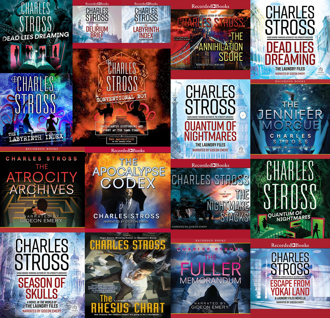 Charles Stross - Laundry Files Audio Books (14 Audiobooks)