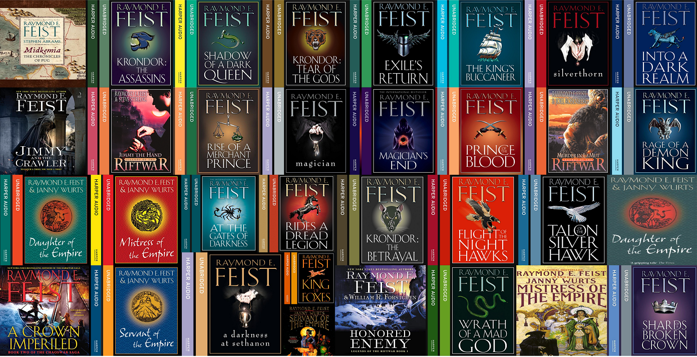 Raymond Feist's The Riftwar Cycle (34 Audiobook Titles on USB or DVD ...