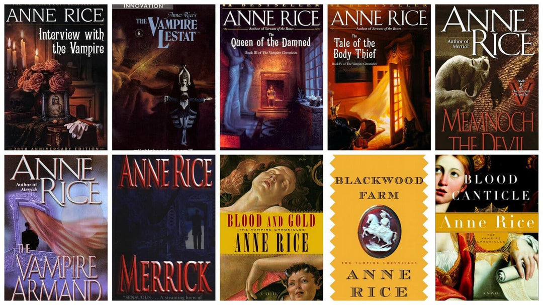Anne Rice-  Vampire Chronicles/New Tales Audio Book Series (Unabridged MP3 Audiobooks)