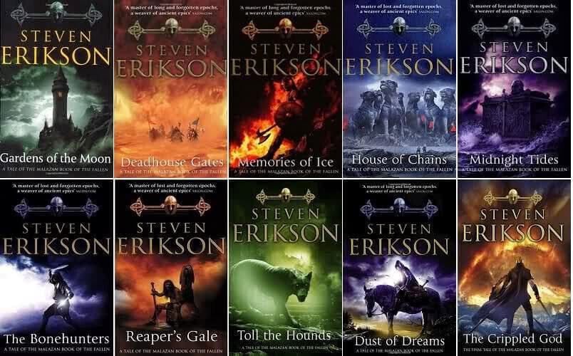 Steven Erikson- Malazan Book of the Fallen Audio Book Series (MP3 Audiobooks)