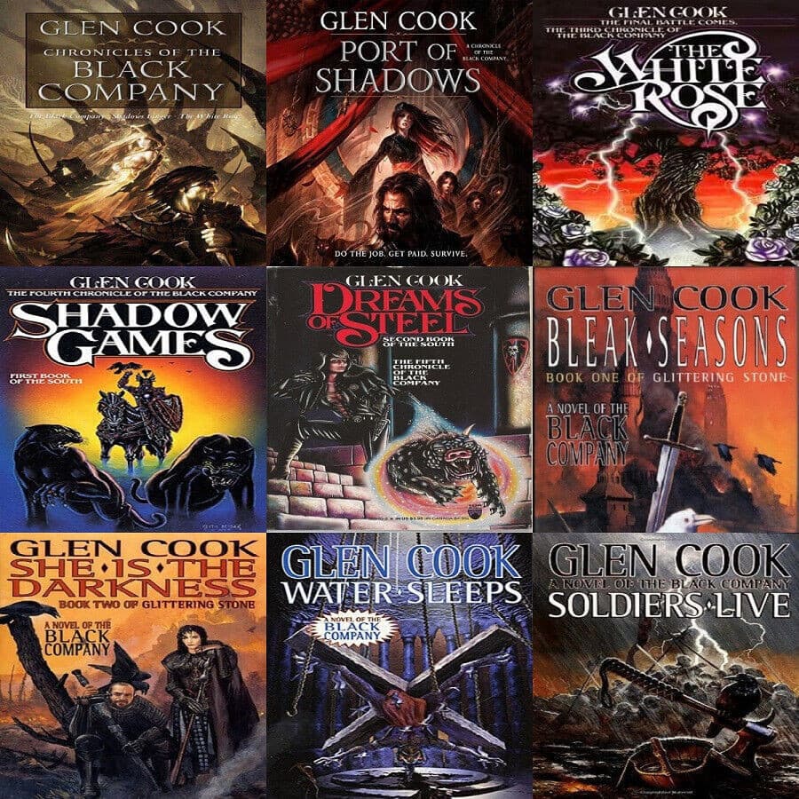 Glen Cook- Chronicles of The Black Company Audio Book Series (MP3 Audiobooks)