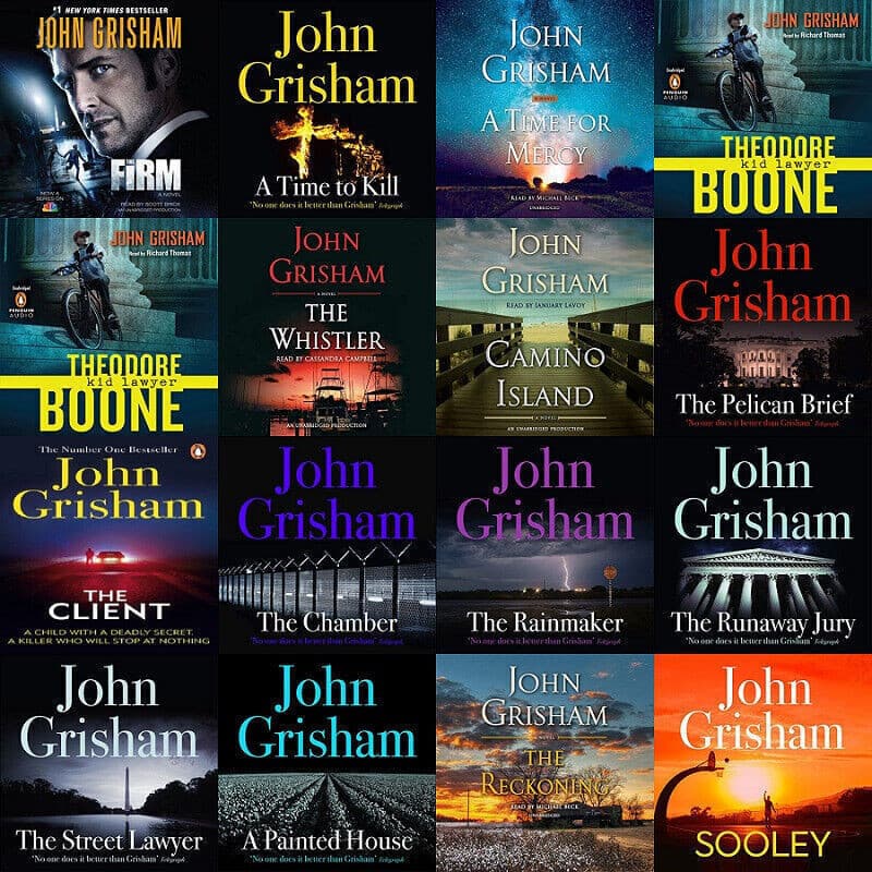 John Grisham Audio Book Collection (MP3 Audiobooks)